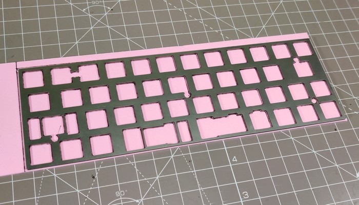 Keyboard Case Mod Plate 03a