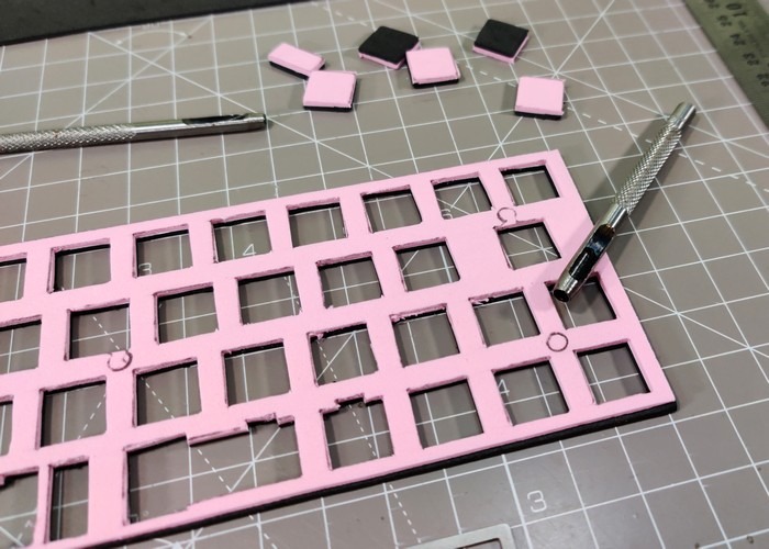 Keyboard Case Mod Plate 04