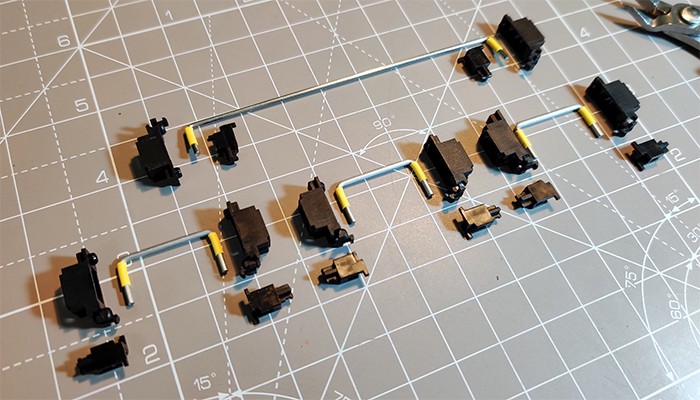 Keyboard Stabiliser Modding 3 I3