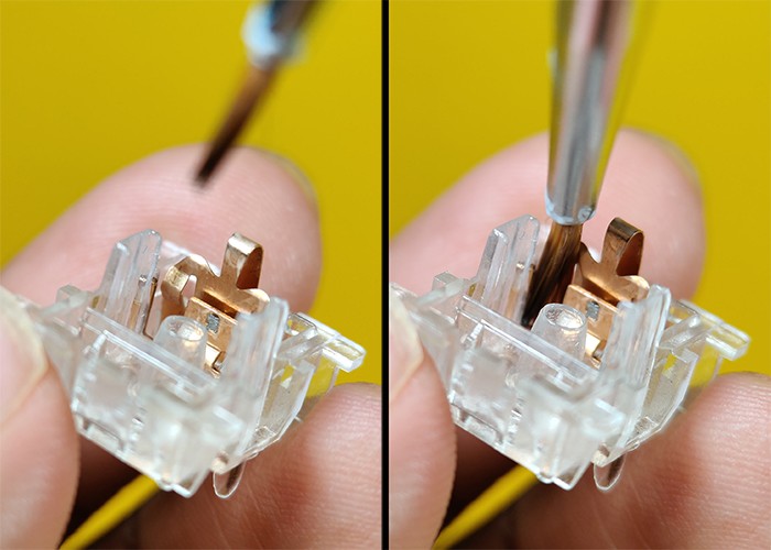 Keyboard Switch Modding 12c