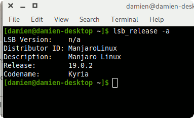 Lsb Release Screenshot