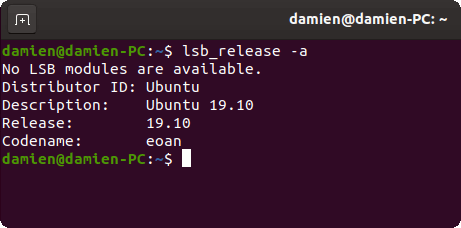 Lsb Release Ubuntu