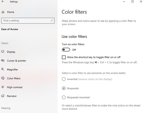 Making Windows Easier To Use If Youre Colorblind Color Filters