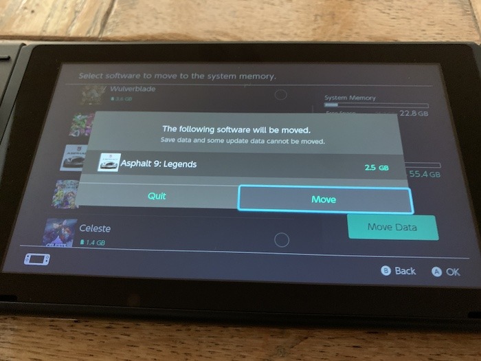 Nintendo Switch Microsd Transfer Move Games