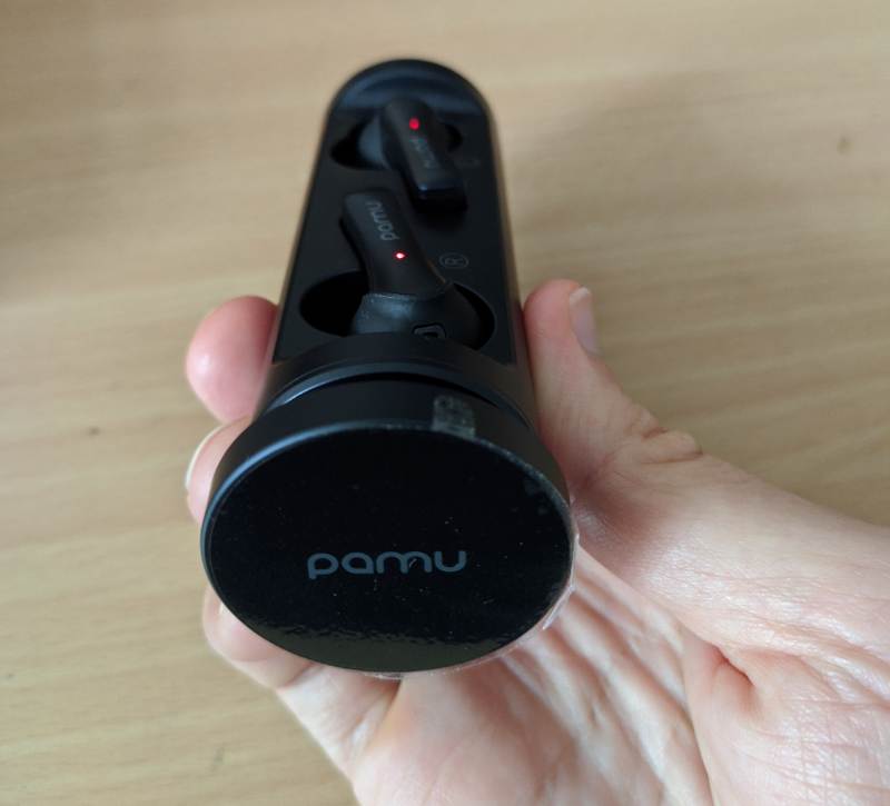 Pamu Unique Wireless Charging Receiver Attached