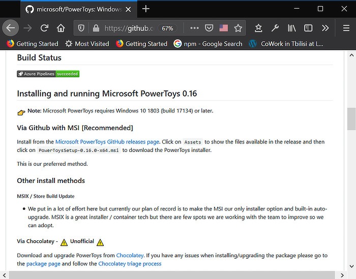 Powertoys Download Install