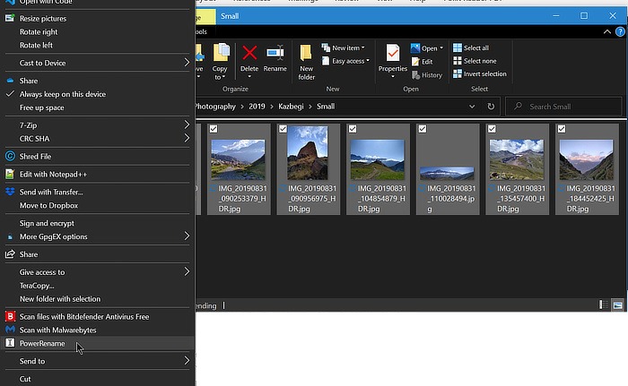 Powertoys Powerrename Context Menu