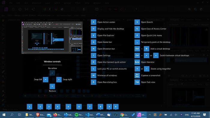 Powertoys Shortcut Guide