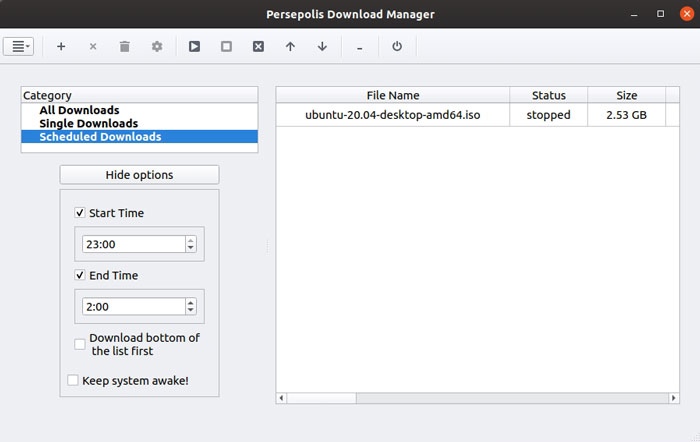 Quick Errorless Downloads With Persepolis Scheduling