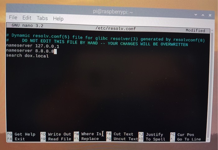 Raspberry Pi Hole Nameserver Google You may need to add your upstream DNS server to your resolve.conf file.