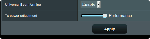 Router Tx Power Adjustment 1