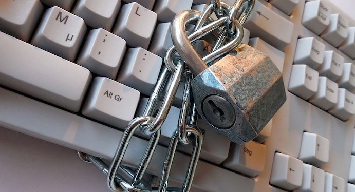 Work From Home Security Keyboard Lock