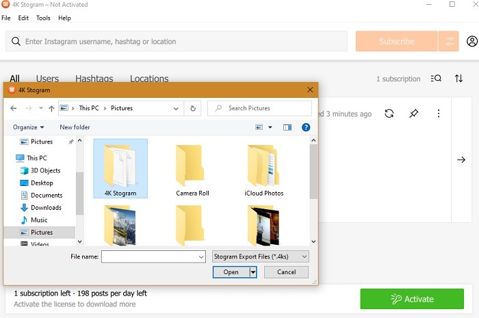 4k Stogram Not Activated 1