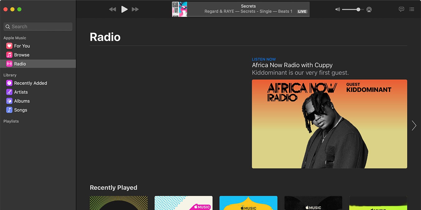 Apple Music Radio Station Cover