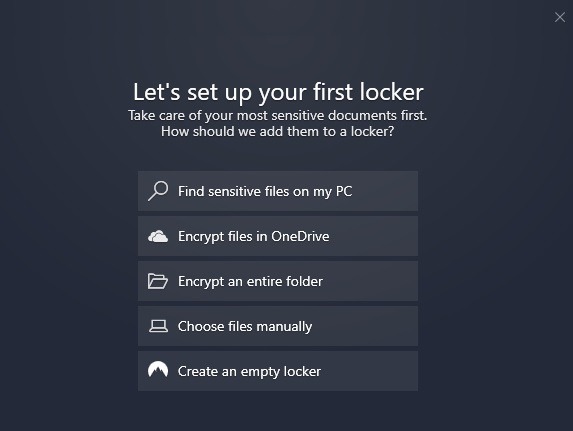 Nordlocker Empty Locker 1
