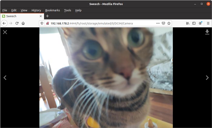 Ubuntu Android Wifi Filesharing Sweech File Preview