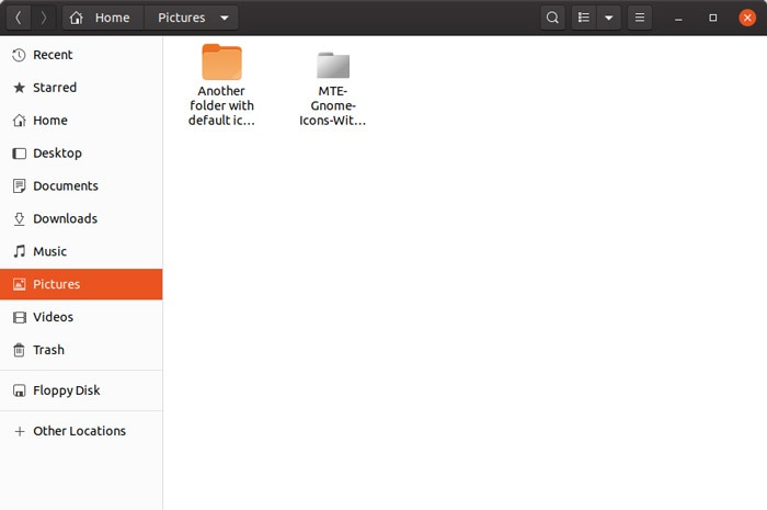Custom Gnome Icons Unique Folder