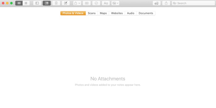 Get Started Notes Mac All Attachments