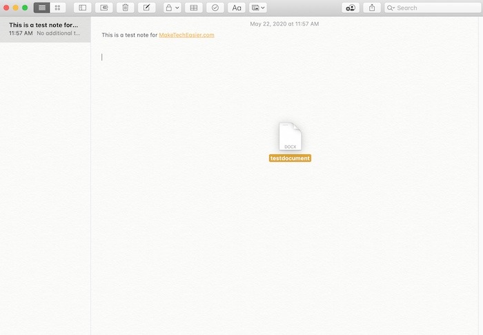 Get Started Notes Mac Drag File