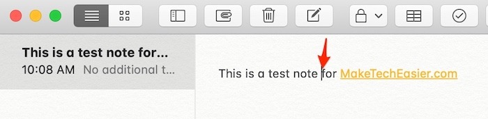 Get Started Notes Mac Edit Note