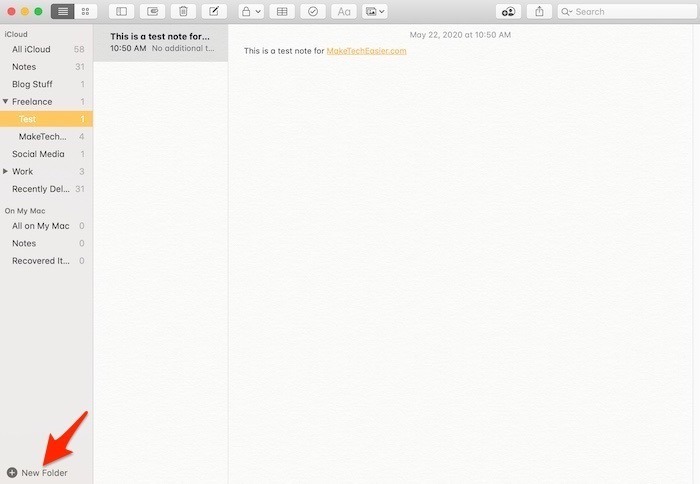 Get Started Notes Mac Full Shot Arrow