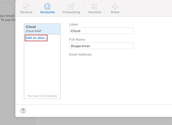 Icloud Email Aliases Add Alias