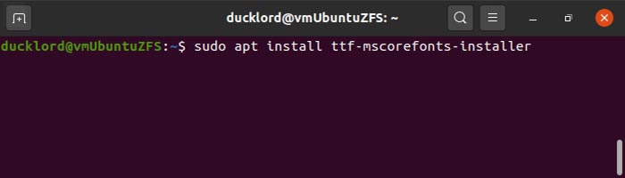 Install Fonts In Ubuntu 2004 Ms Core Fonts Install Fonts In Ubuntu 2004 Ms Core Fonts