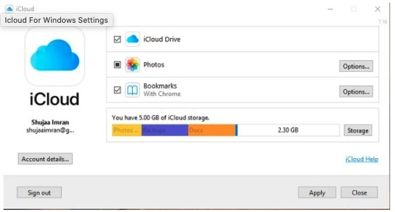 Learn About Apple Icloud Windows Install Three
