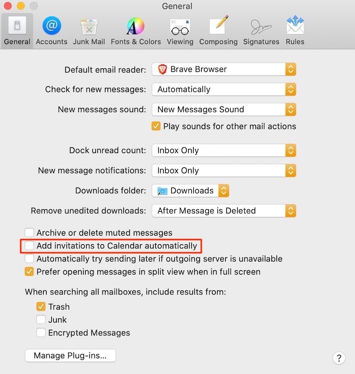 Master Mac Calendar App Mail App Preferences