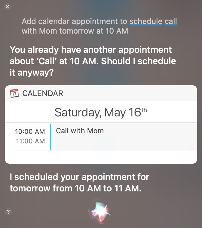 Master Mac Calendar App Siri Add Event