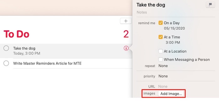 Master Reminders App Mac Add Image