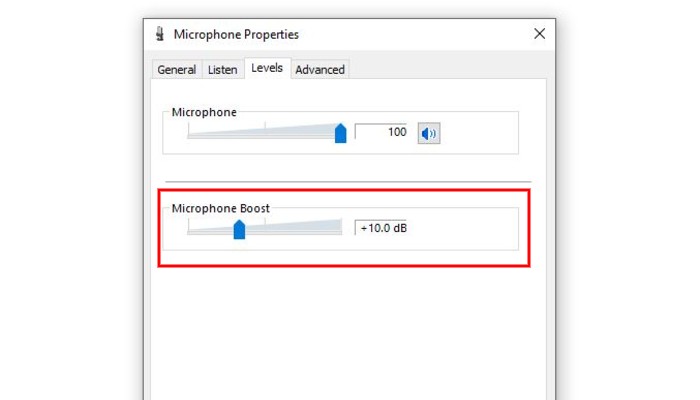 Microphone Boost Win10 Microphone Boost Win10
