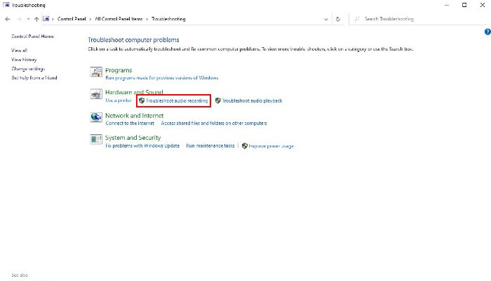 Microphone Troubleshooting Microphone Troubleshooting