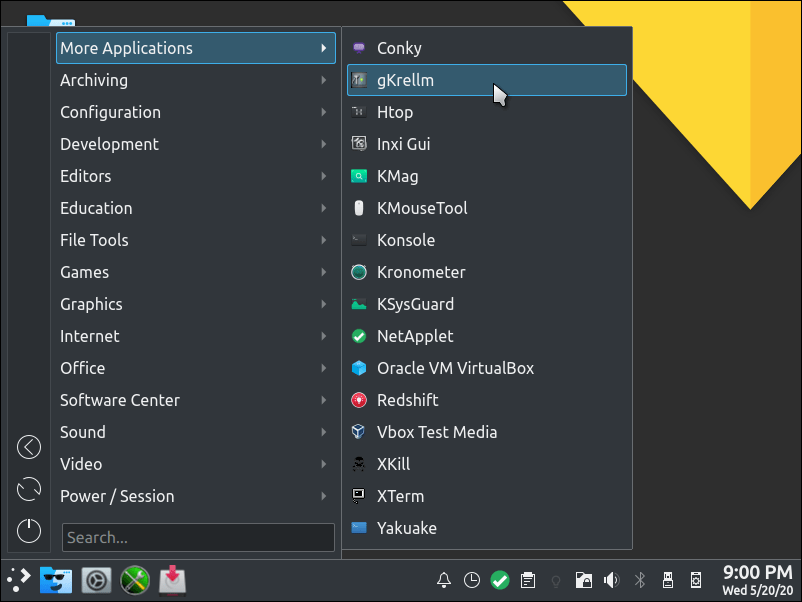 Pclinuxos Menu Pclinuxos Menu