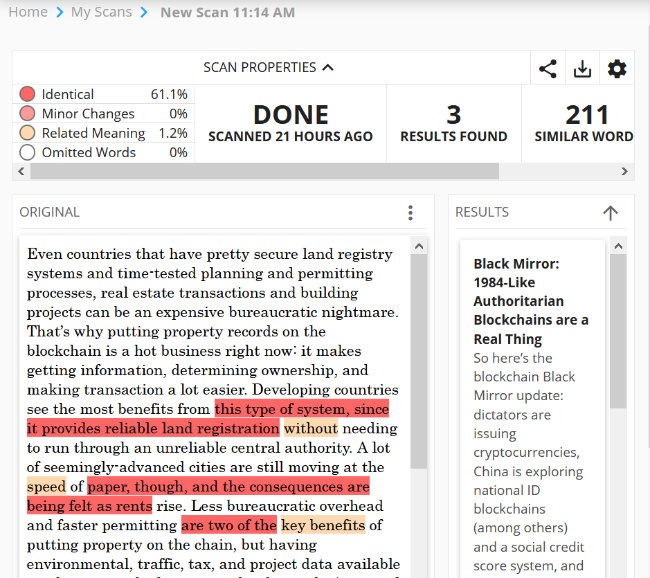 Plagiarism Detection Copyleaks Plagiarism Detection Copyleaks