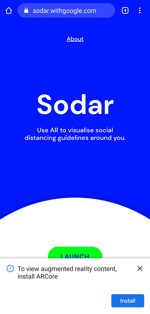 Social Distancing Made Easier With Google Sodar Install