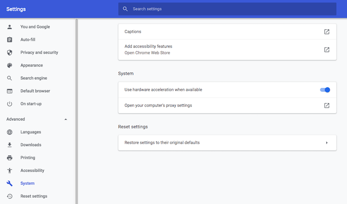Using Google Chrome? You can edit its proxy settings, in the "Advanced > System" menu.