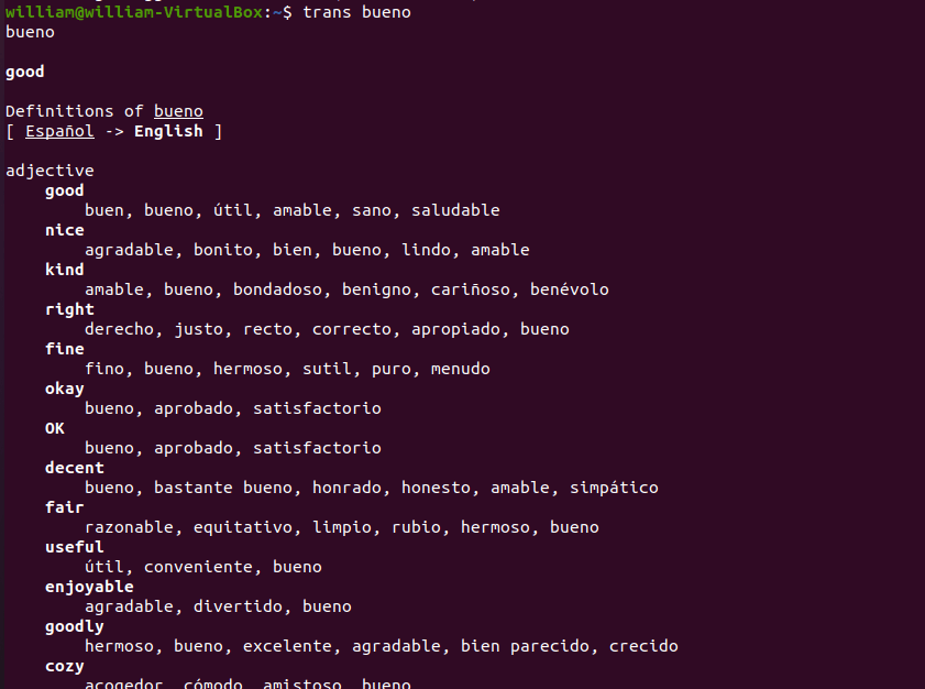 Translation Translate Shell Basic 1 Translation Translate Shell Basic 1
