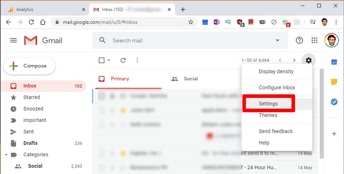 Use Enable Gmail Offline Settings Use Enable Gmail Offline Settings