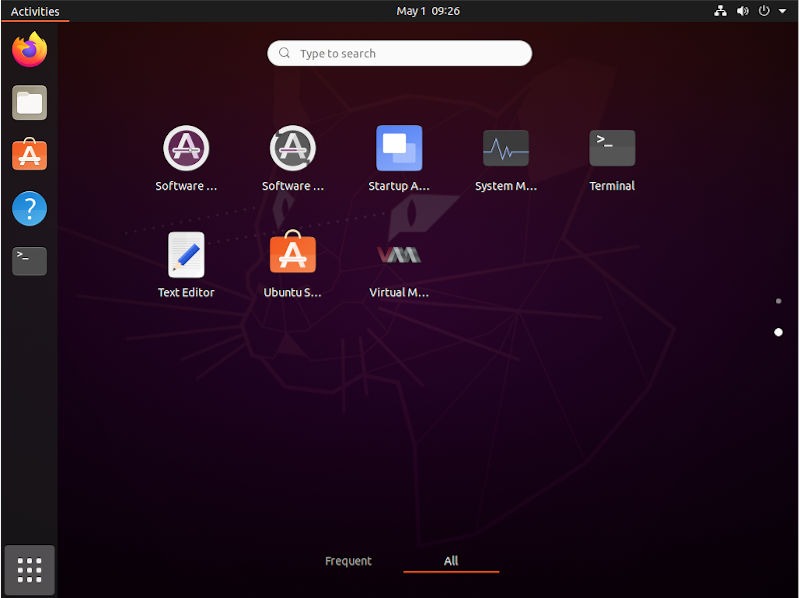 Launching virtual media manager