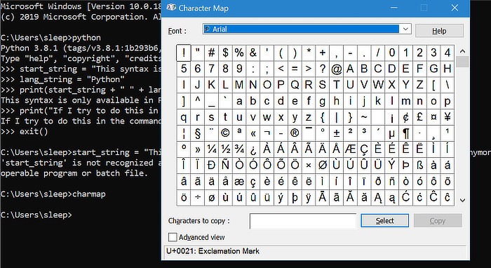 Windows Path Charmap Launch Windows Path Charmap Launch