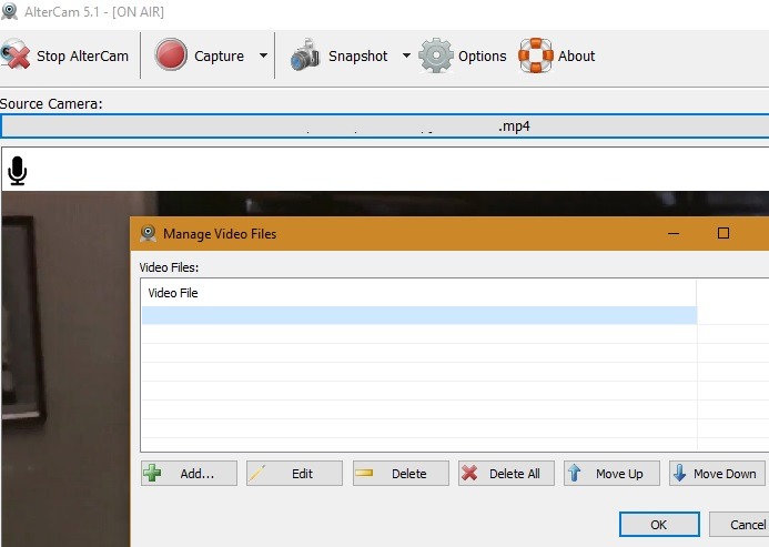 Altercam Video Files Manage 1