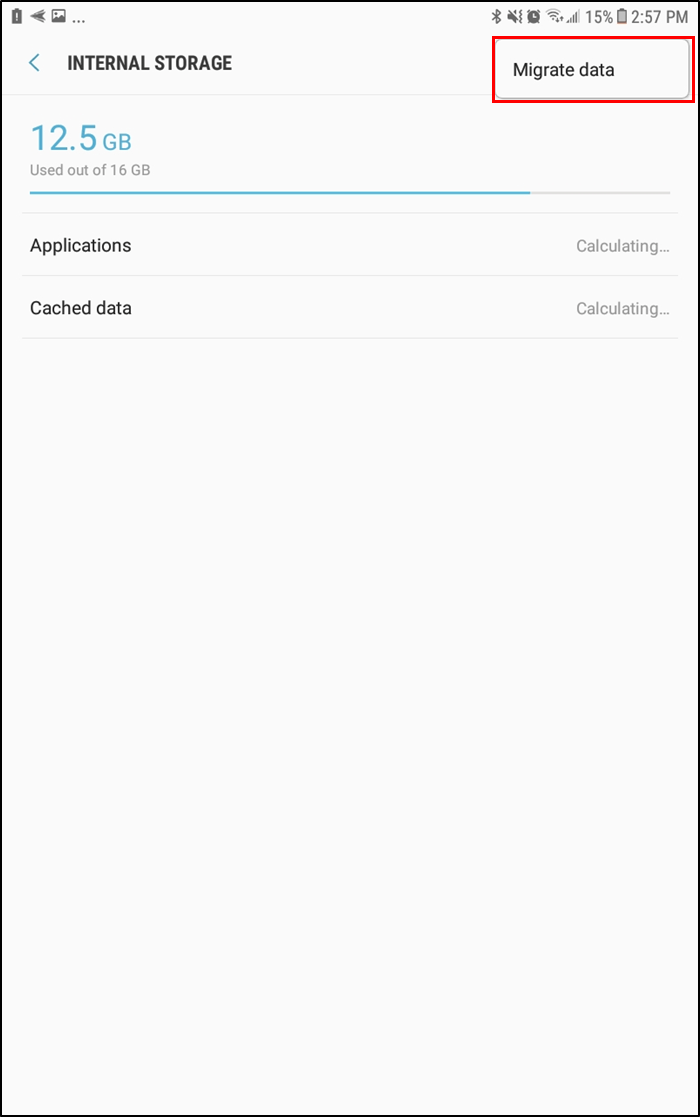 Andoid Mount External Internal Enable Migrate Data 0 Andoid Mount External Internal Enable Migrate Data 0