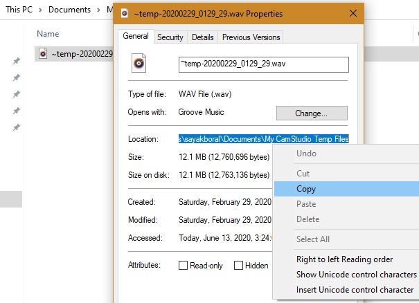 Could Not Find Copy Path 1