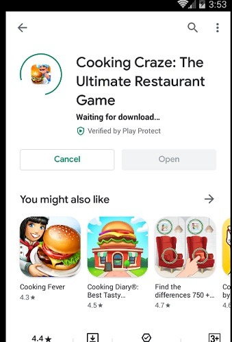 Genymotion Win10 Game 1