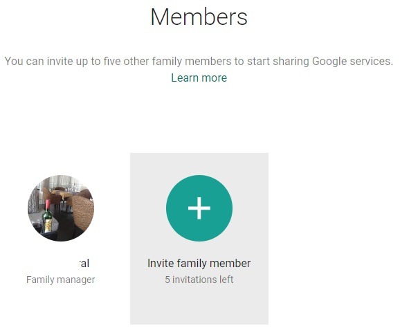 Google One Family Members 1