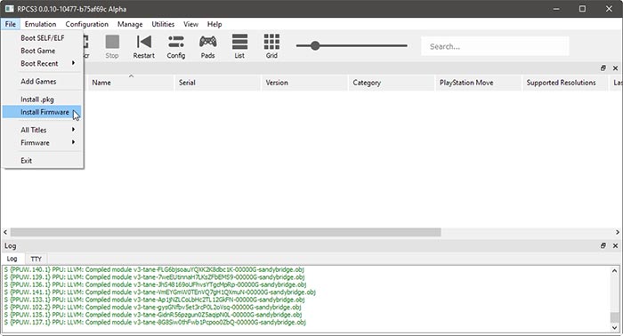 Ps3 On The Pc With Rpcs3 Install Firmware Ps3 On The Pc With Rpcs3 Install Firmware