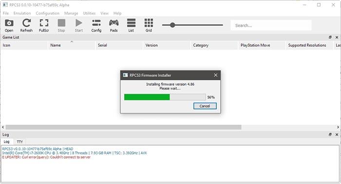 Ps3 On The Pc With Rpcs3 Wait For Firmware Installation Ps3 On The Pc With Rpcs3 Wait For Firmware Installation