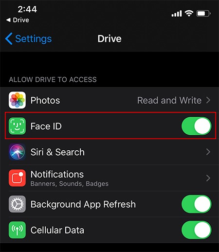 Secure Google Drive Face Id Secure Google Drive Face Id