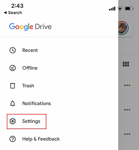 Secure Google Drive Settings Secure Google Drive Settings